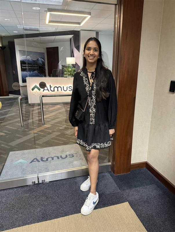 tanvi kayan at the atmus hq